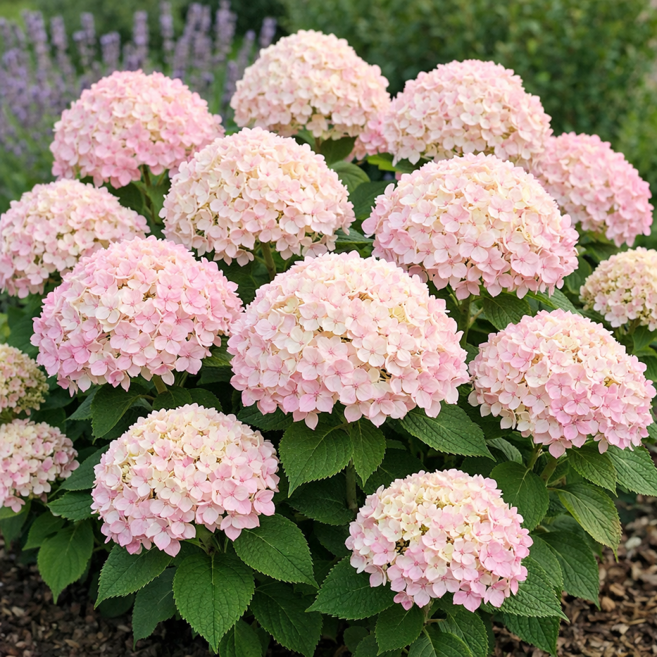 Obrázok Hortenzia stromčekovitá (Hydrangea arborescens) ´CANDYBELLE® MARSMALLOW´ - výška 30-40 cm, kont. C2L
